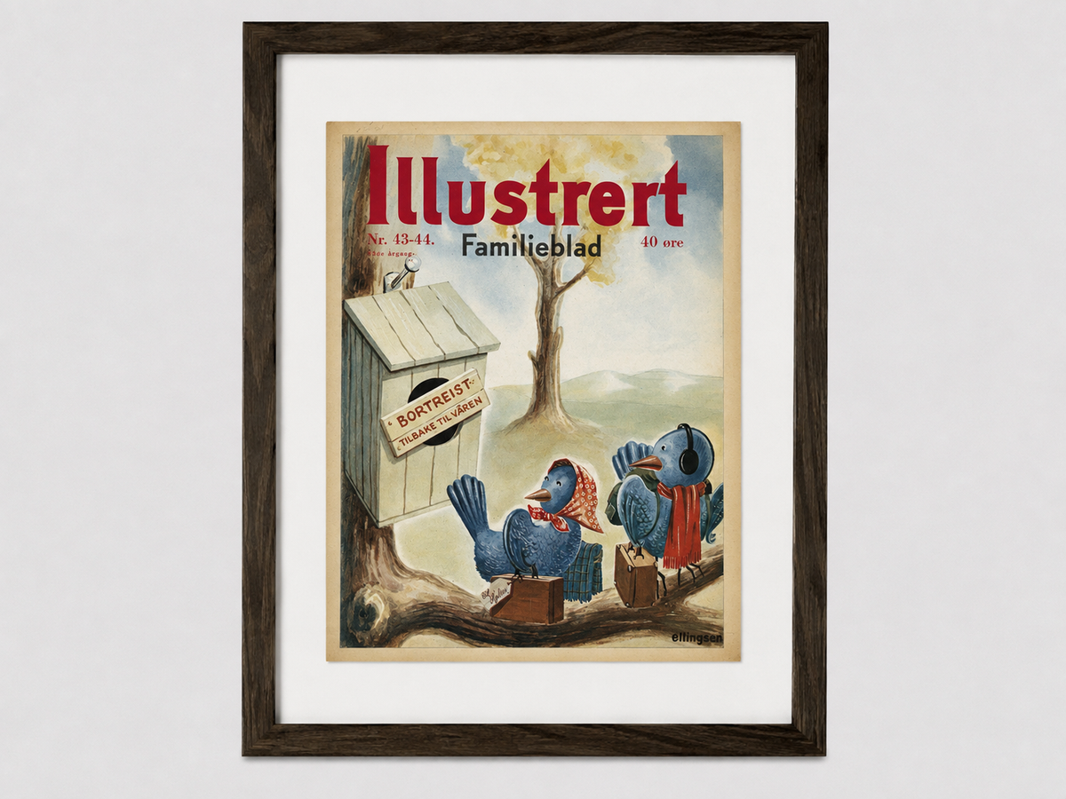 Vintage Illustrert 1948