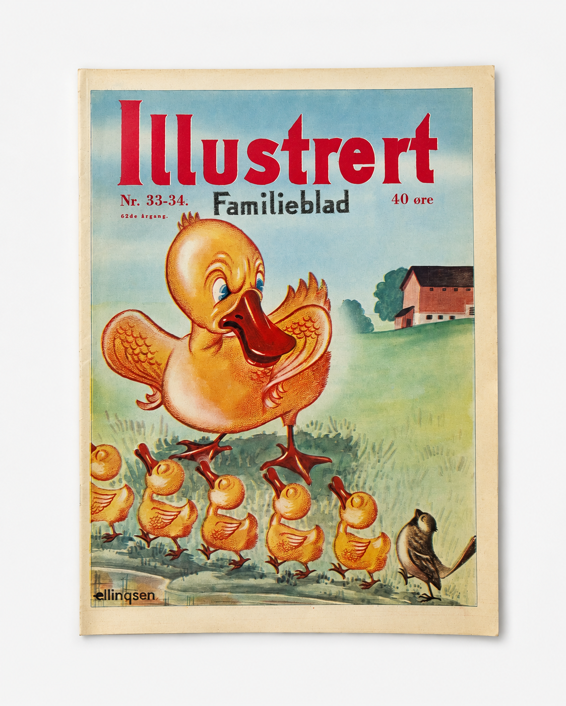 Vintage blad