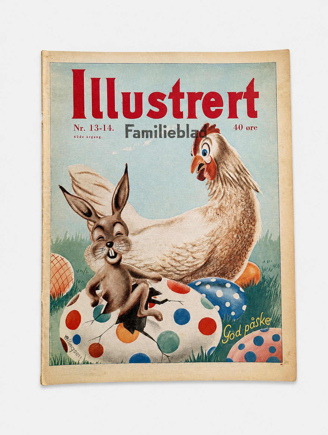 Vintage Illustrert 1948