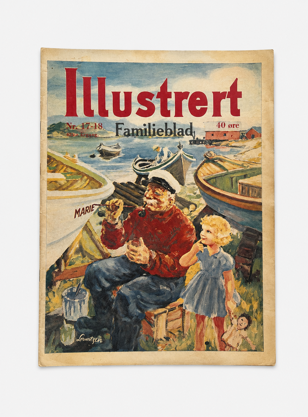 Vintage Illustrert 1948