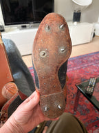 Vintage skøyter i original koffert – unikt dekorativt samlersett
