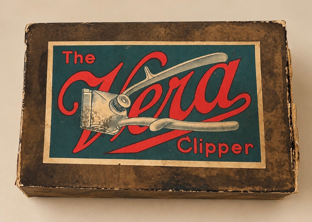 Vintage «Vera Clipper» barber-/hårklippersett – Made in Germany